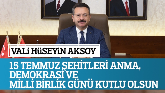 15 TEMMUZ ŞEHİTLERİ ANMA, DEMOKRASİ VE MİLLİ BİRLİK GÜNÜ KUTLU OLSUN