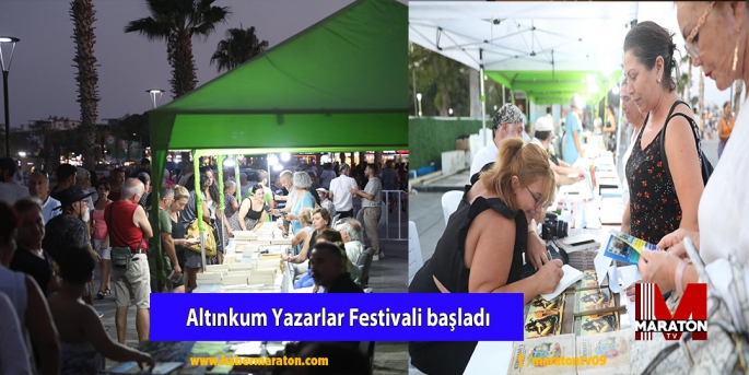 Altınkum Yazarlar Festivali başladı