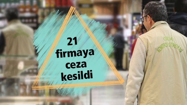 Aydın’da 21 firmaya ceza kesildi