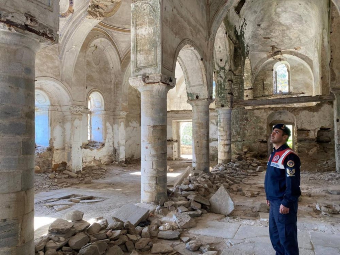 Aydın’da tarihi yerler jandarma kontrolünde