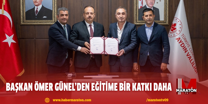 BAŞKAN ÖMER GÜNEL’DEN EĞİTİME BİR KATKI DAHA