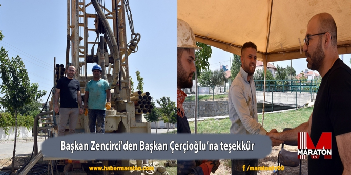 Başkan Zencirci'den Başkan Çerçioğlu’na teşekkür