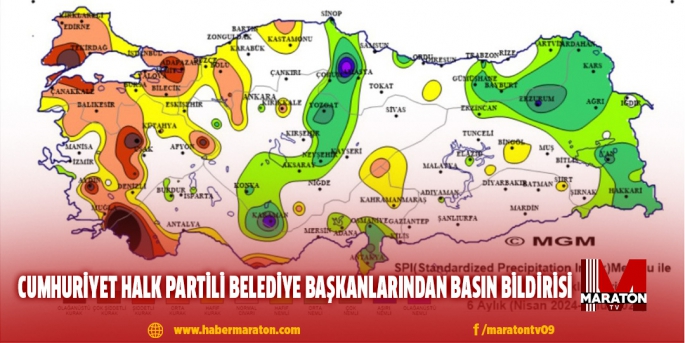 CUMHURİYET HALK PARTİLİ BELEDİYE BAŞKANLARINDAN BASIN BİLDİRİSİ