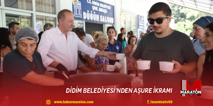 DİDİM BELEDİYESİ’NDEN AŞURE İKRAMI