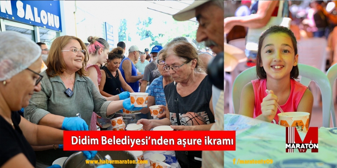 Didim Belediyesi’nden aşure ikramı