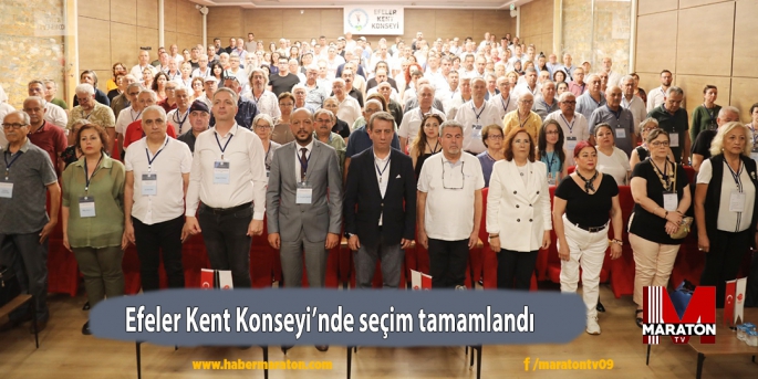 Efeler Kent Konseyi’nde seçim tamamlandı