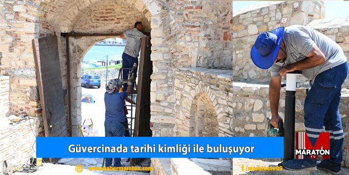 Güvercinada tarihi kimliği ile buluşuyor  