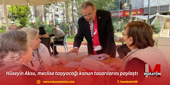 Hüseyin Aksu, meclise taşıyacağı kanun tasarılarını paylaştı