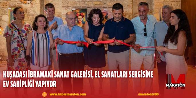 Kuşadası İbramaki Sanat Galerisi, el sanatları sergisine ev sahipliği yapıyor