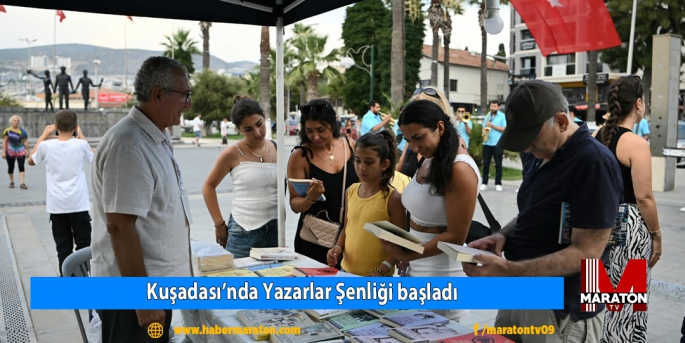 Kuşadası'nda Yazarlar Şenliği başladı