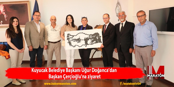 Kuyucak Belediye Başkanı Uğur Doğanca’dan Başkan Çerçioğlu'na ziyaret