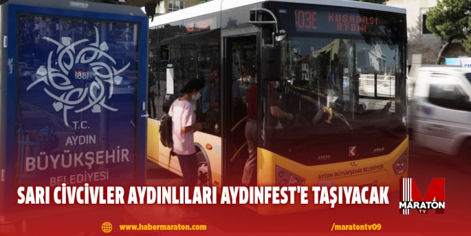 Sarı civcivler Aydınlıları AydınFest'e taşıyacak