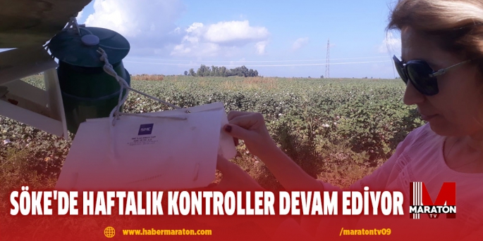 Söke'de haftalık kontroller devam ediyor