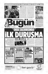 KAHRAMANMARAŞ'TA BUGÜN