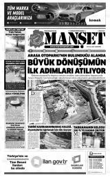 KAHRAMANMARAŞ MANŞET
