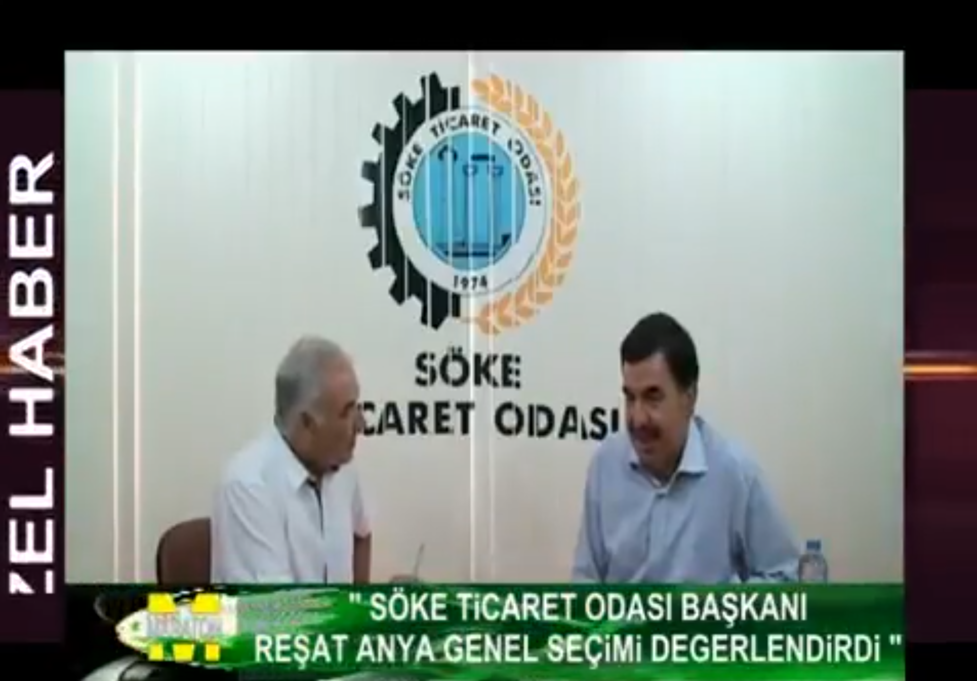 Söke Ticaret Odası Başkanı Reşat ANYA 2015 Seçimini Değerlendiriyor… (09 Haziran 2015)