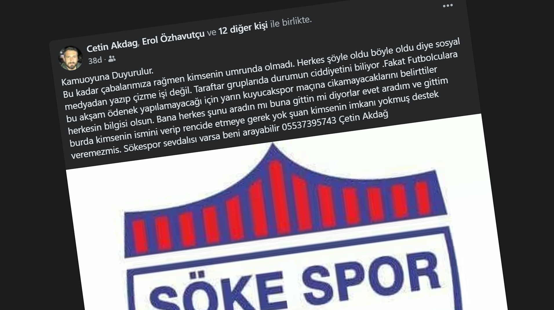 Sökespor Krizi Derinleşiyor: Futbolcular Kuyucakspor Maçına Çıkmayabilir