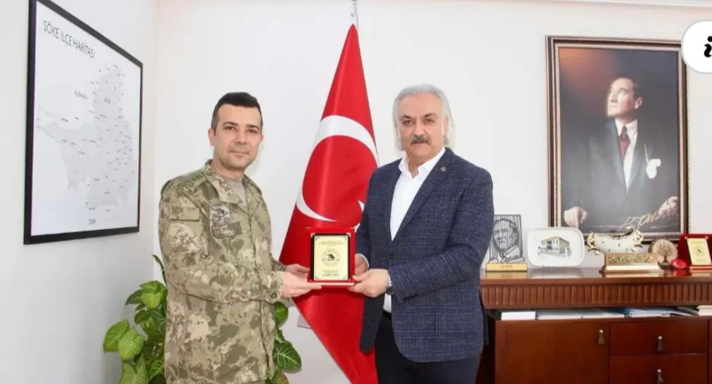 Söke’nin Yeni Garnizon Komutanı görevine başladı