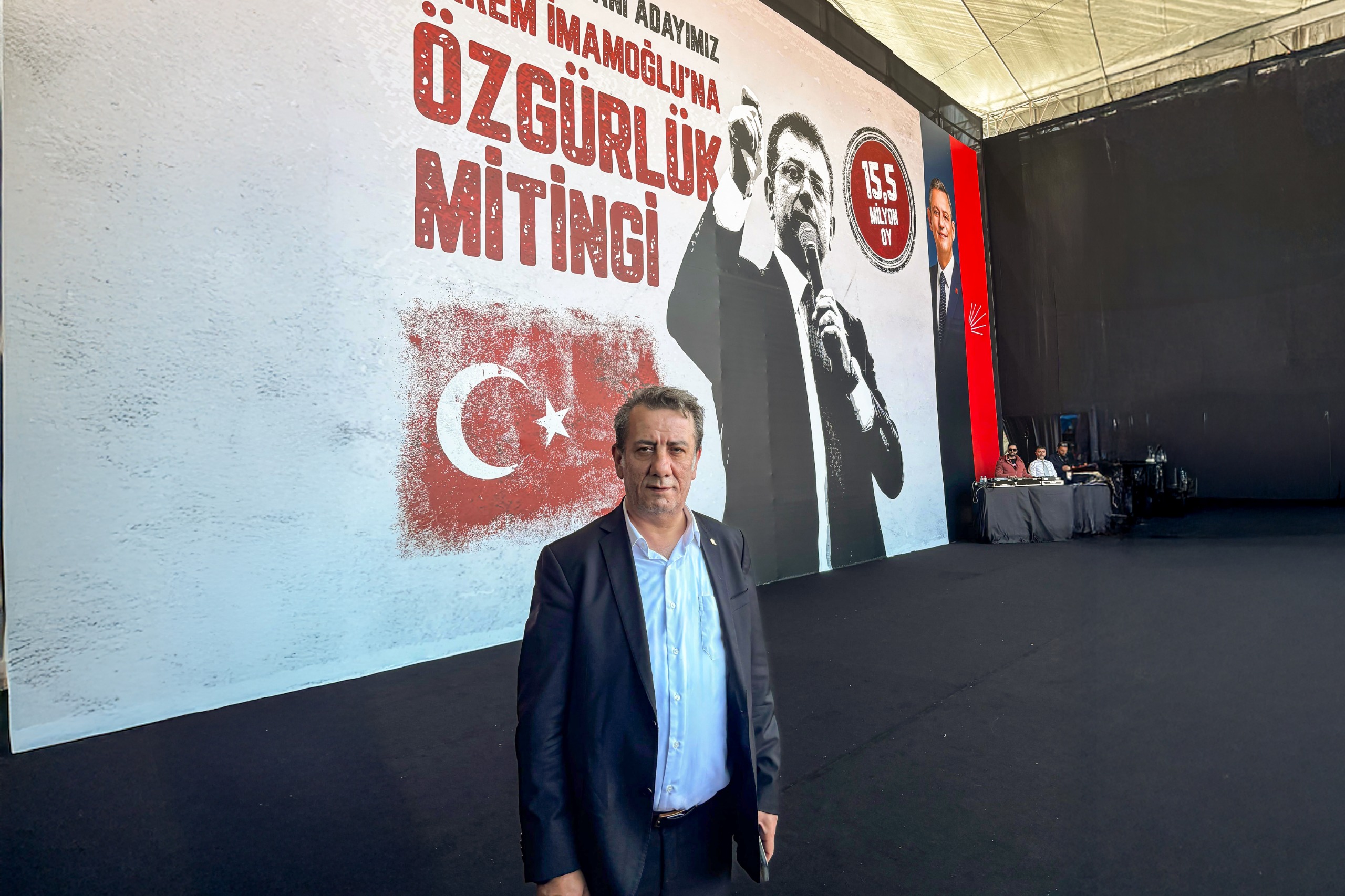 BAŞKAN YETİŞKİN MALTEPE’DEKİ ‘ÖZGÜRLÜK MİTİNGİ’NE KATILDI