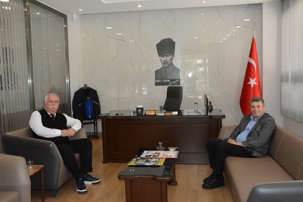 Künkcü’den Başkan Özmeriç’e Hayırlı Olsun Ziyareti