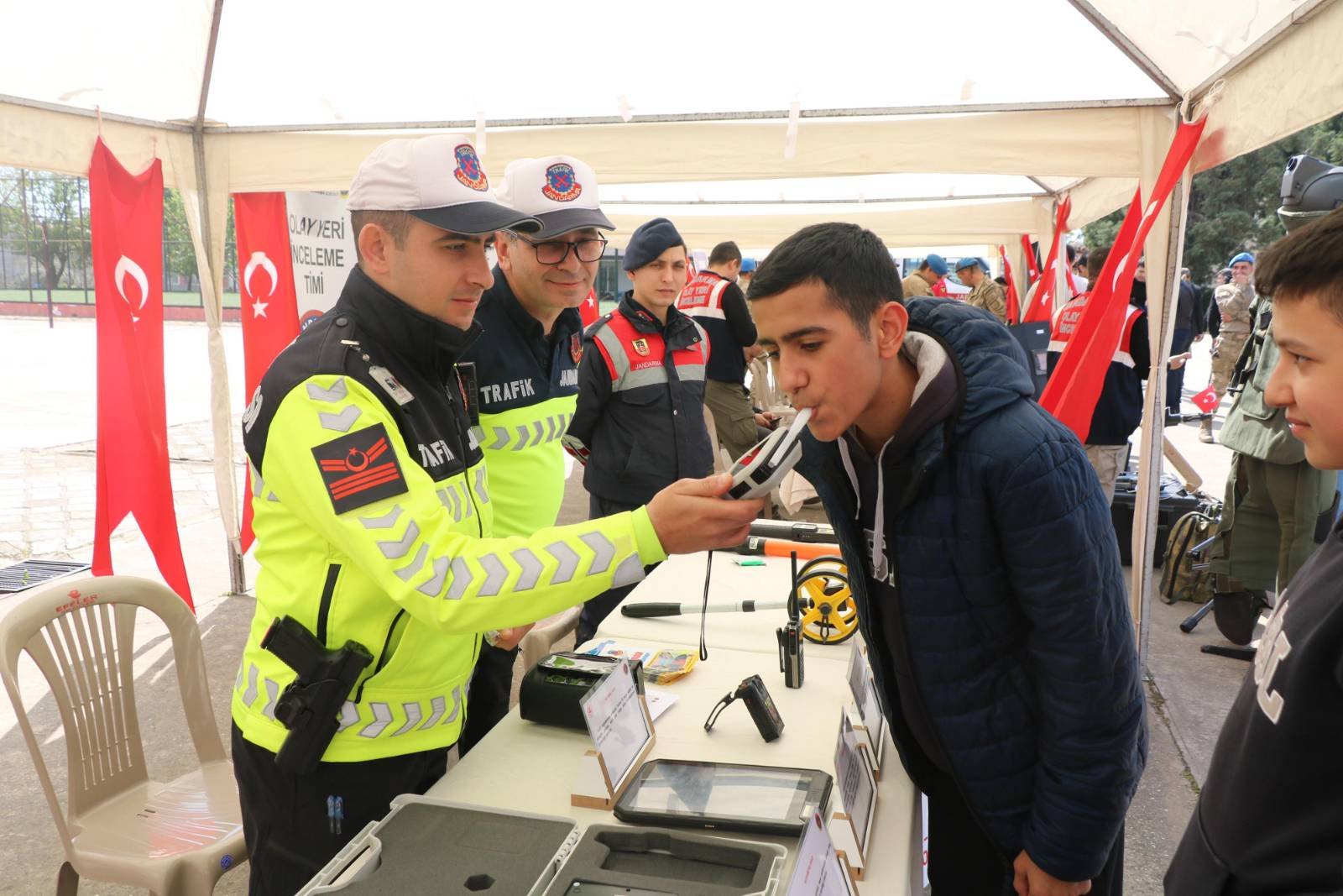 Aydın Sosyal Bilimler Lisesi Öğrencilerine Jandarma Tanıtımı Yapıldı