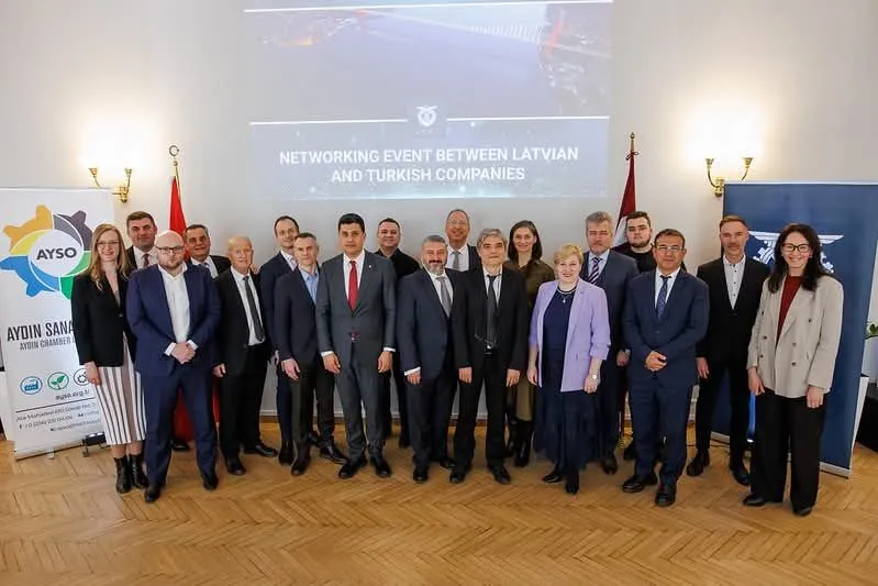 Aydın Sanayi Odası Letonya’da Temaslarda Bulundu, İş Birliği Protokolü İmzalandı