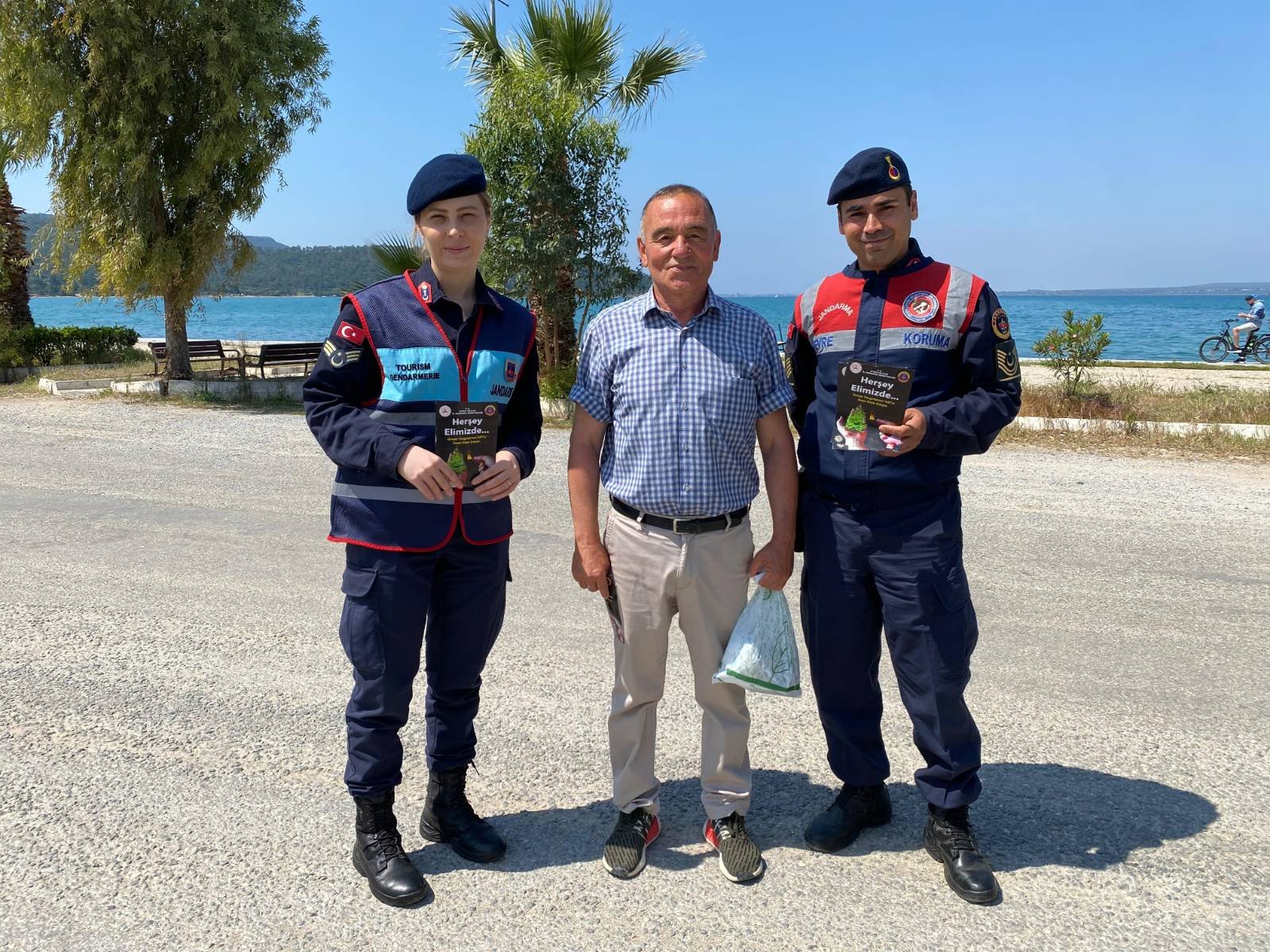 Didim’de Jandarmadan “Her Şey Elimizde” Uyarısı: Yangınlara Karşı El Ele!
