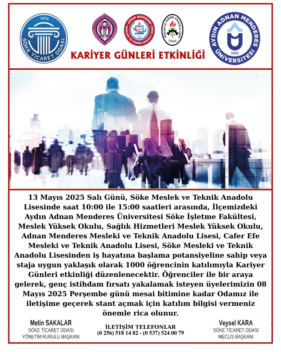 SÖKE KARİYER GÜNLERİ’NE HAZIRLANIYOR…
