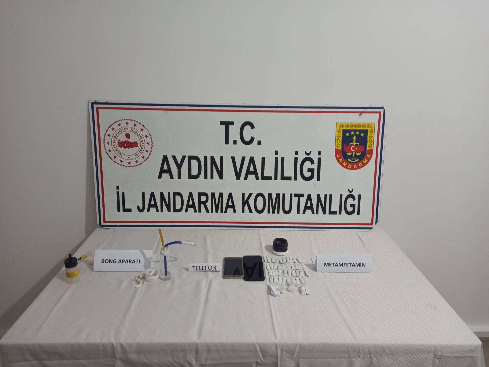 Nazilli’de Uyuşturucu Operasyonu: 45 Gram Metanfetamin Ele Geçirildi