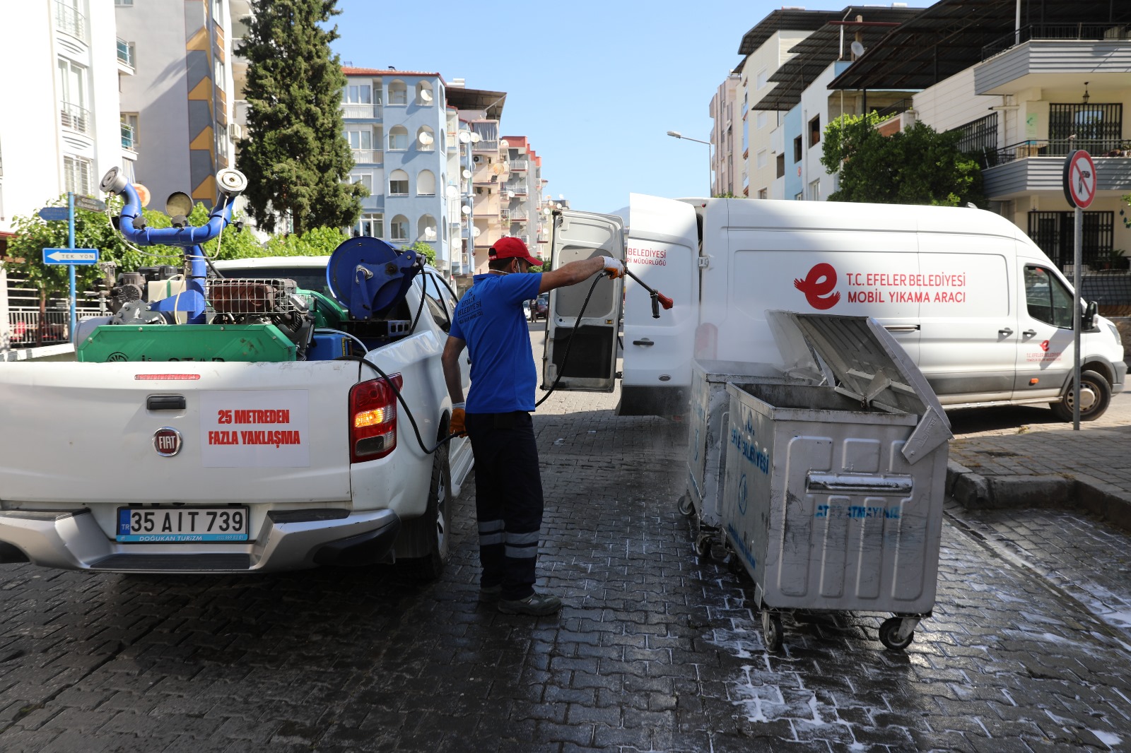 EFELER’DE HİJYEN SEFERBERLİĞİ