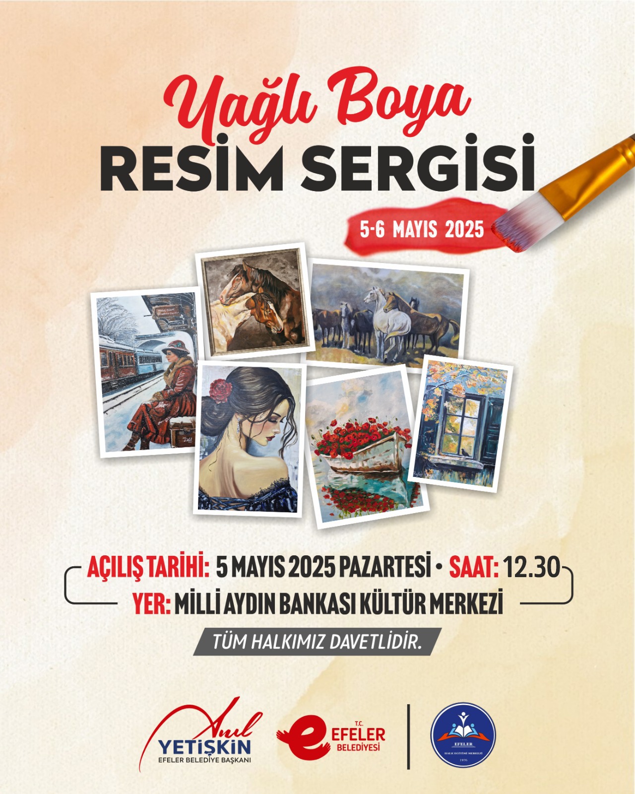 EFELER’DE RESİM SERGİSİ AÇILIYOR