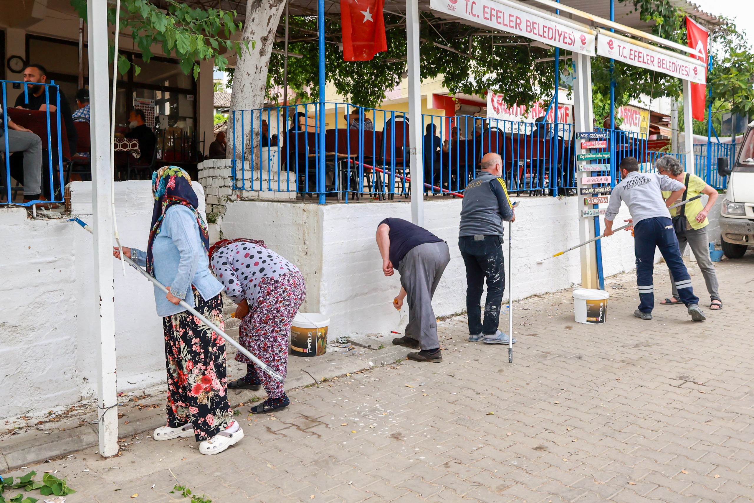 KIZILCAKÖY RENKLENİYOR, EFELER GÜZELLEŞİYOR