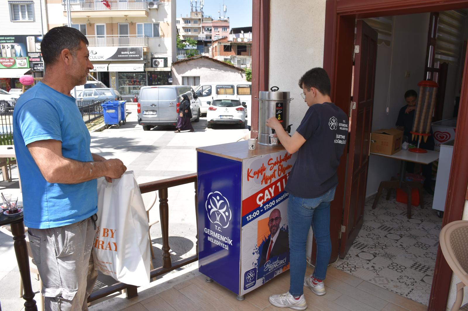 GERMENCİK BELEDİYESİ ÇAYI 1 LİRA YAPTI