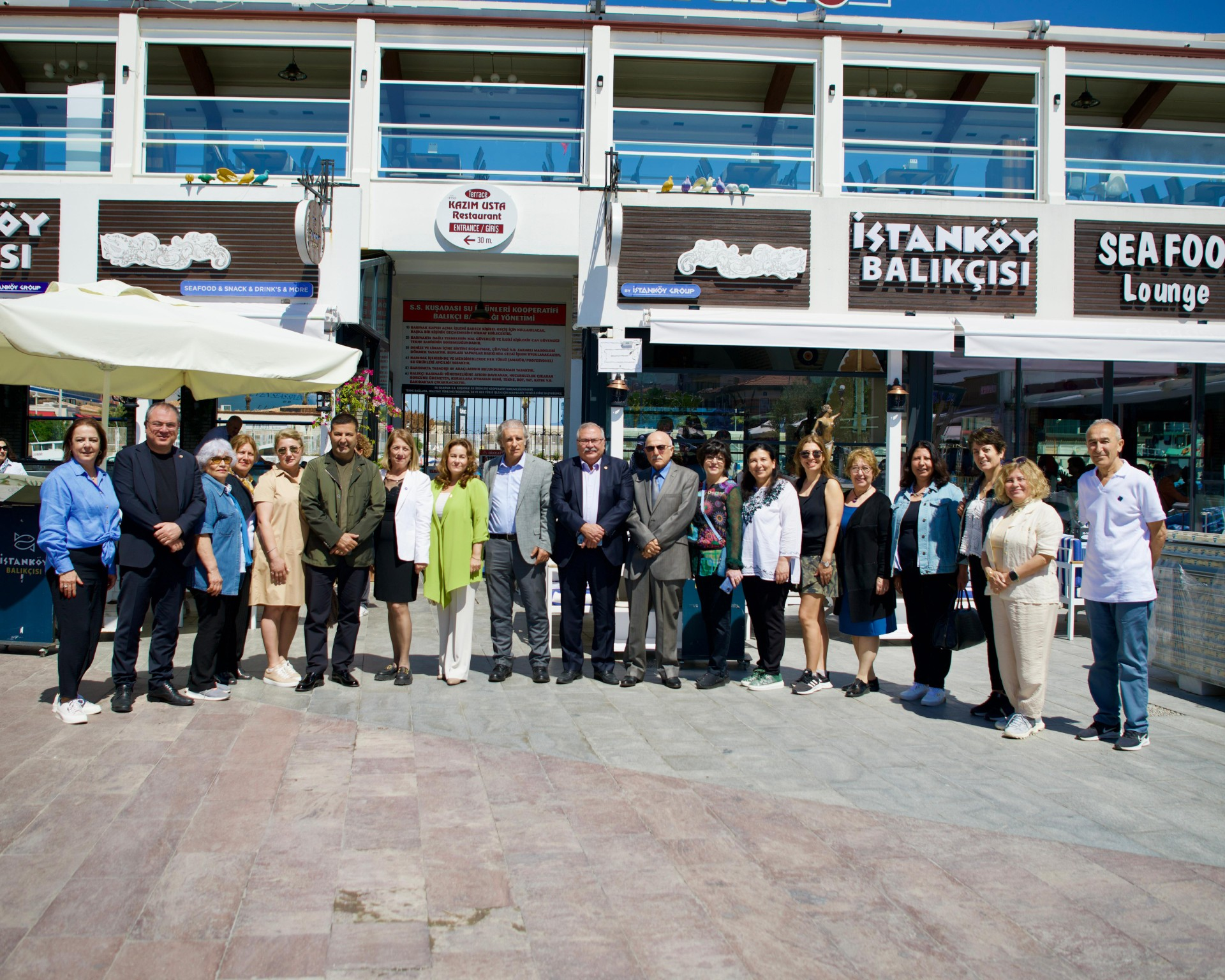 BAŞKAN ÖMER GÜNEL ÇYDD KUŞADASI ŞUBESİ İLE KAHVALTIDA BİR ARAYA GELDİ