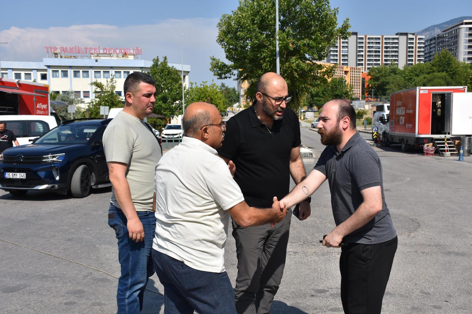 BAŞKAN ZENCİRCİ ZEYREK’İ ZİYARET ETTİ