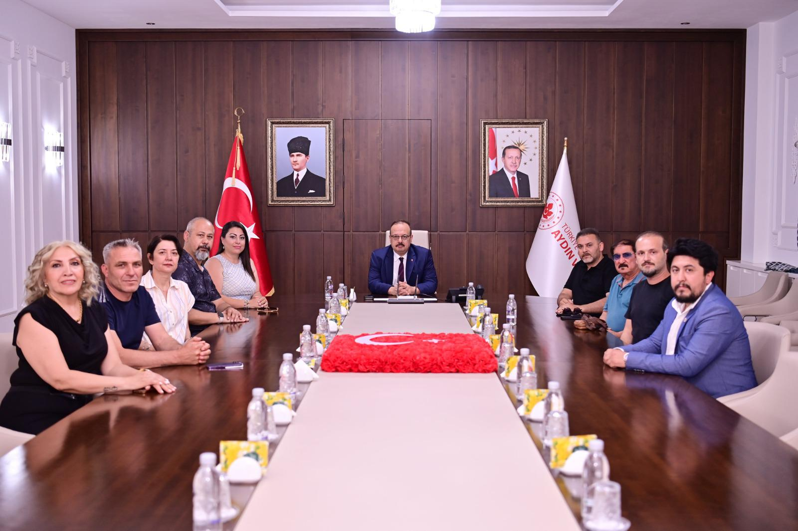 ABGC’den Vali Canbolat’a ziyaret