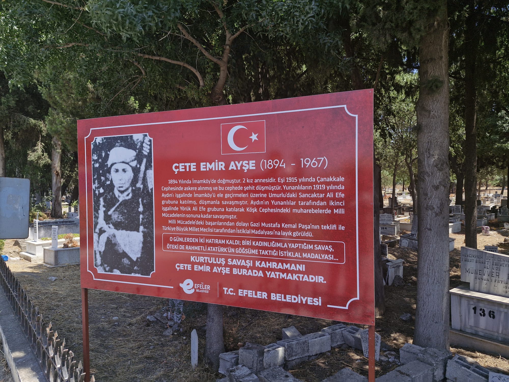 BAŞKAN YETİŞKİN’DEN AYDINLI KAHRAMANIN ANISINA VEFA
