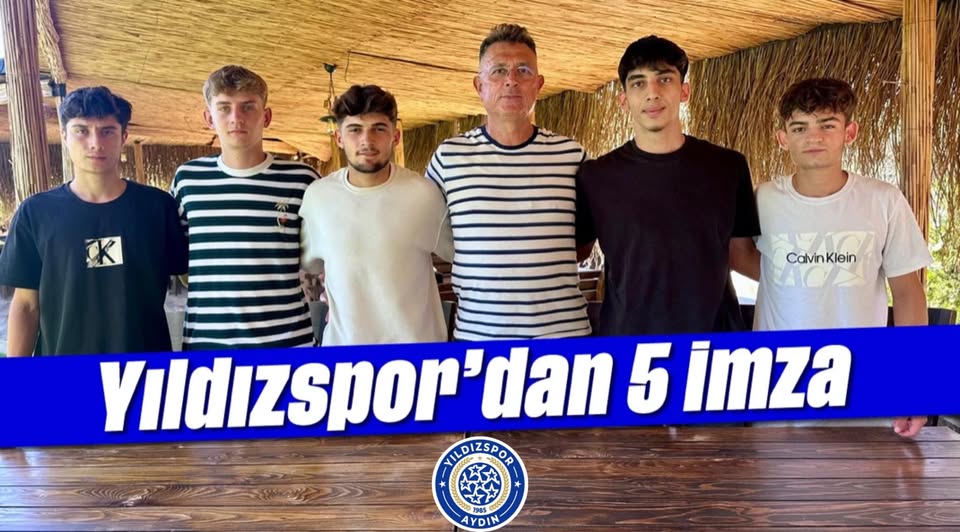 Aydın Yıldızspor’da İç Transferde 5 İmza!