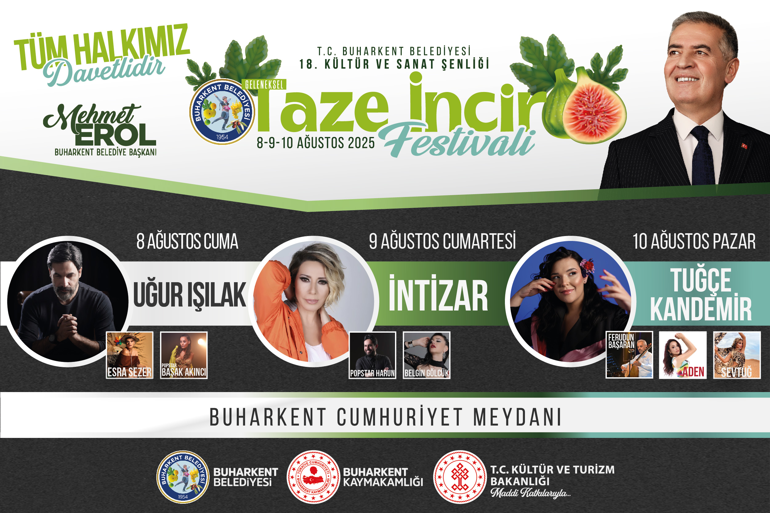 BUHARKENT, 18. TAZE İNCİR FESTİVALİ İLE RENKLENİYOR