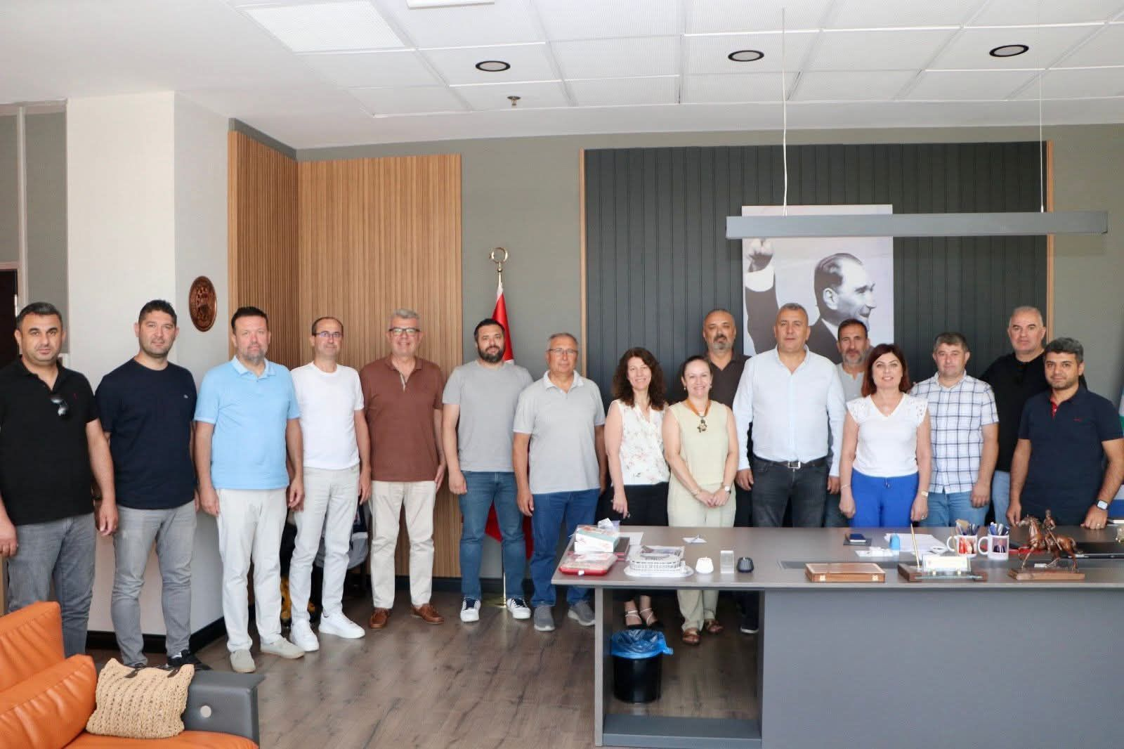 Söke Ticaret Odası’ndan Belediye Başkan Vekili Şakir Gülmez’e Hayırlı Olsun Ziyareti