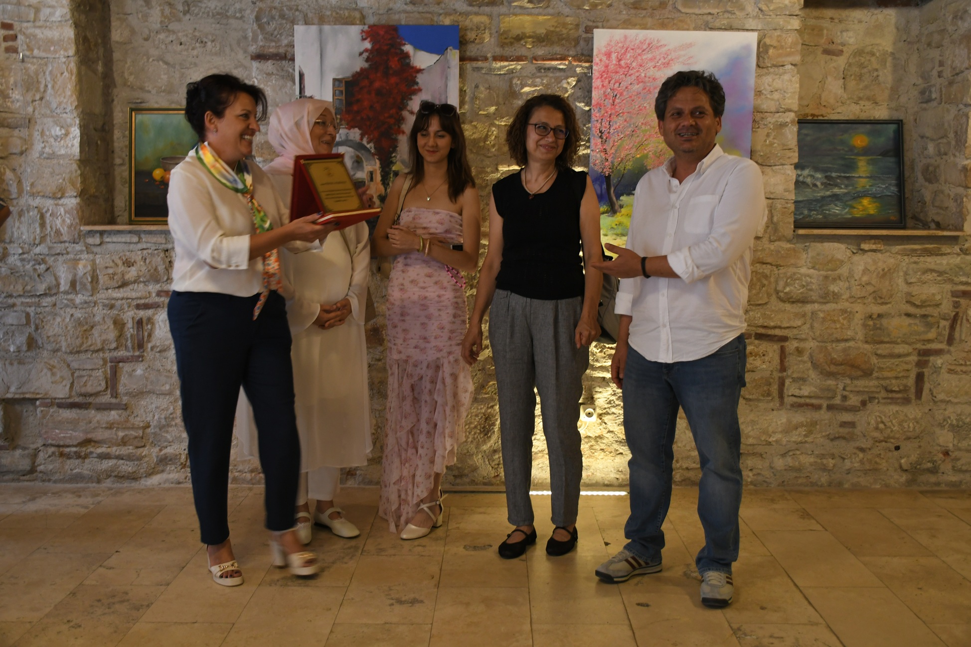 İBRAMAKİ SANAT GALERİSİ’NDE YAĞLI BOYA RESİM SERGİSİ