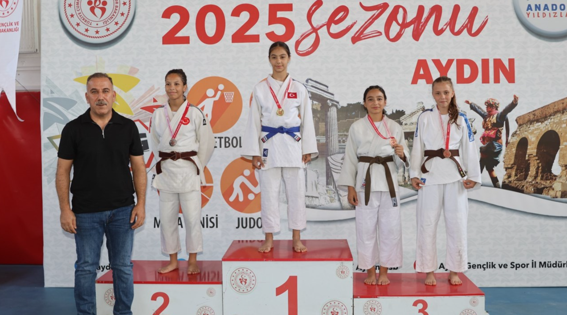 Anadolu Yıldızlar Ligi Judo Türkiye Şampiyonası Koçarlı’da Tamamlandı