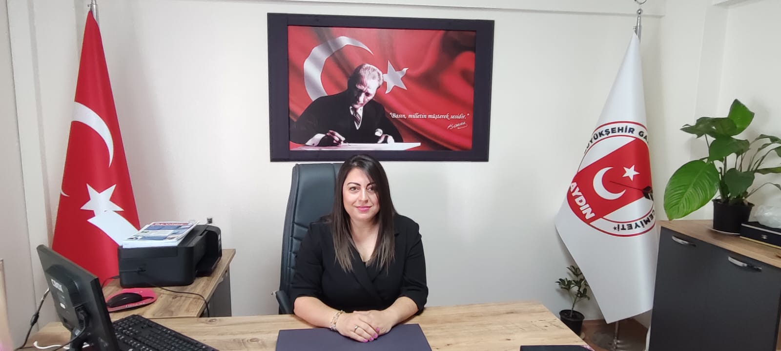 Aydın Büyükşehir Gazeteciler Cemiyeti Başkanı Esin Özhavutçu İstifa Etti