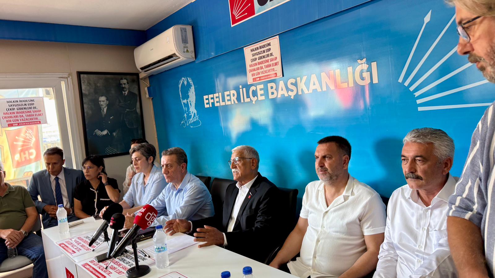 CHP İl Yönetimi Basın Açıklaması Yaptı
