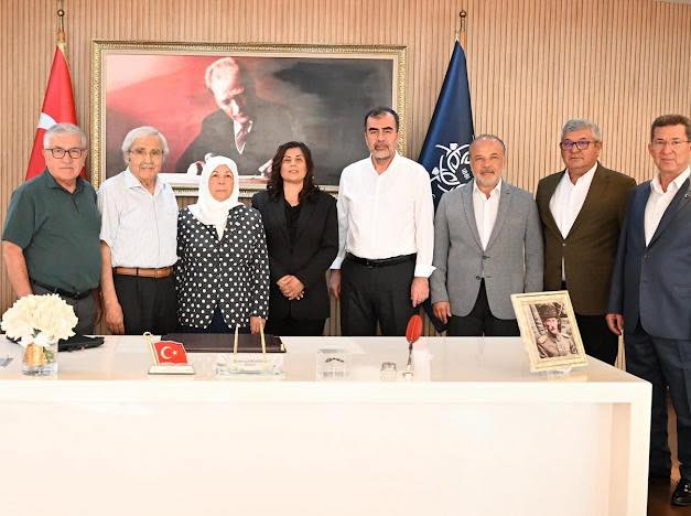 BAŞKAN ÇERÇİOĞLU’NA AK PARTİ AYDIN İL BAŞKANI ERDEM VE ÖNCEKİ DÖNEM MİLLETVEKİLLERİNDEN ZİYARET