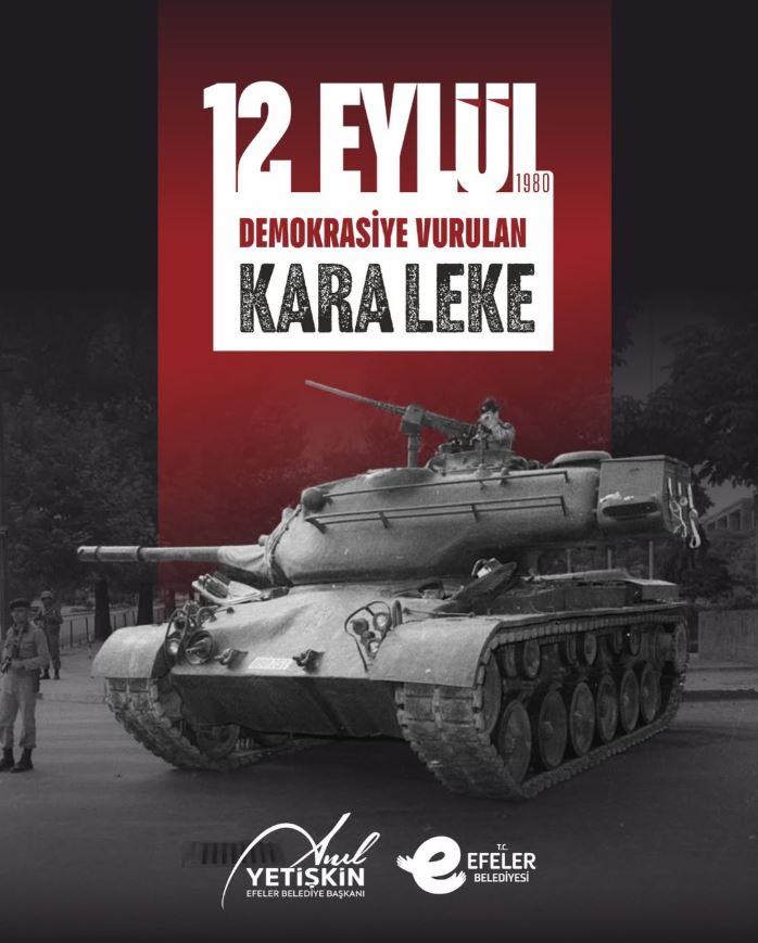 BAŞKAN YETİŞKİN’DEN 12 EYLÜL MESAJI: “HAK VE ÖZGÜRLÜKLERİMİZİ SONUNA KADAR SAVUNACAĞIZ”