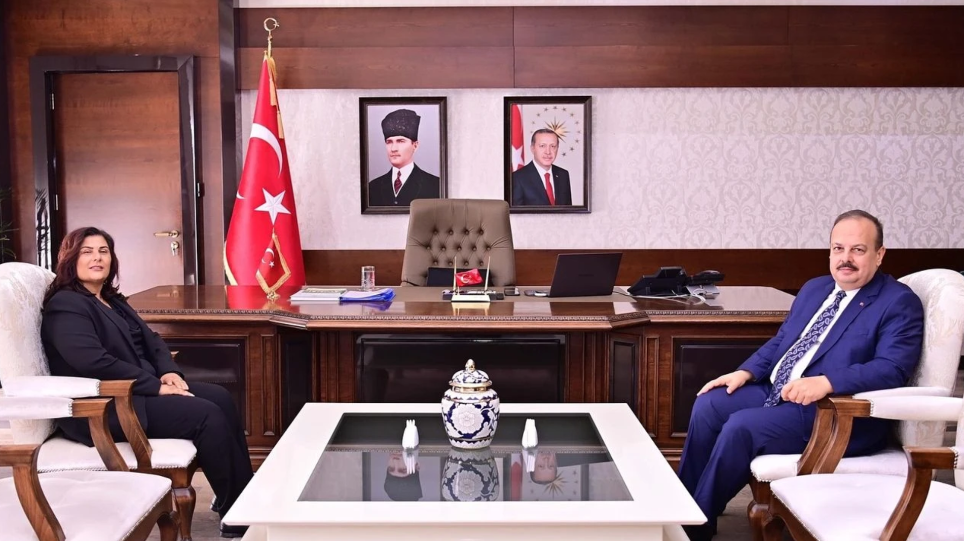 Çerçioğlu ve Canbolat Kentin Yol Haritasını Görüştü