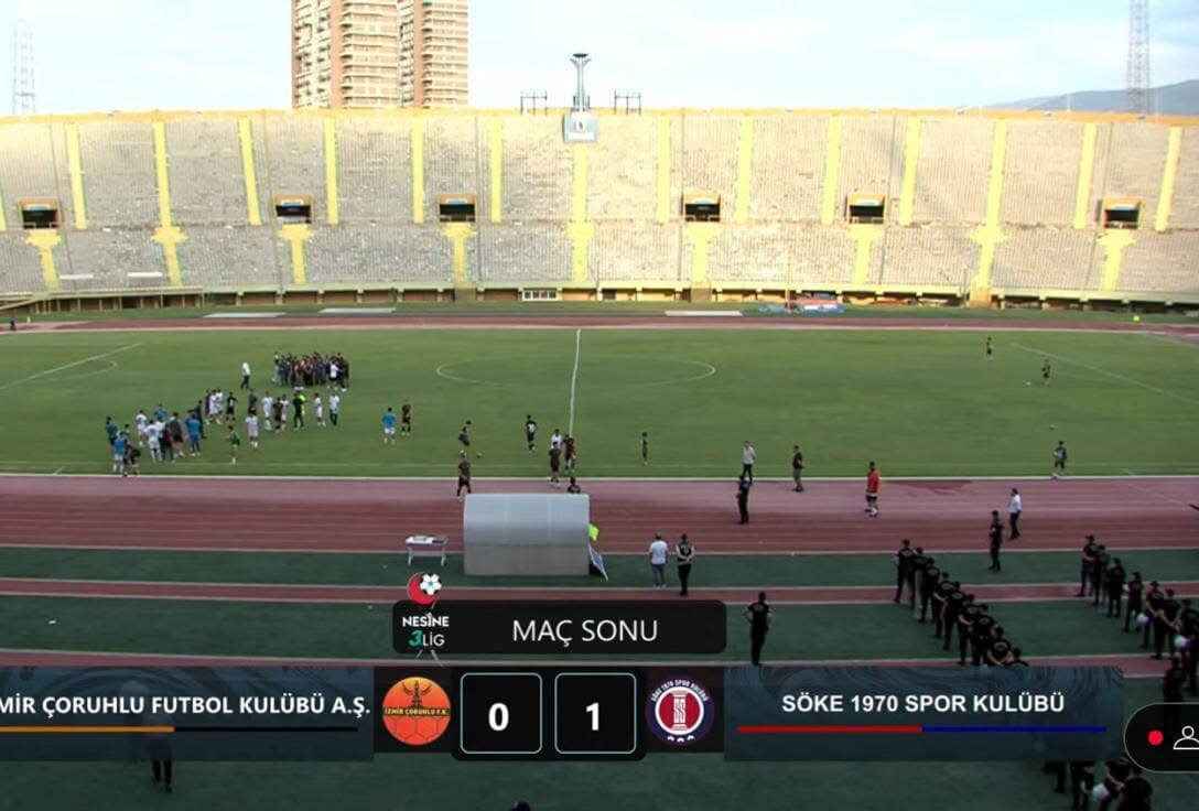 Söke 1970 Spor Kulübü İzmir Deplasmanından 3 Puanla Döndü