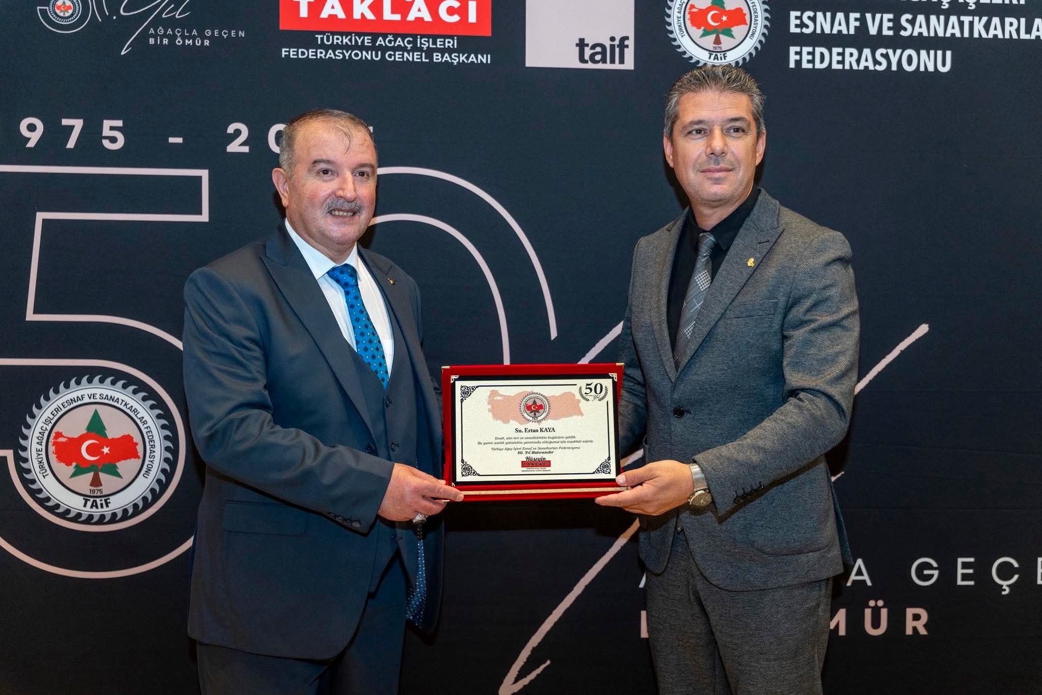 Marangozlar Odası Başkanı Ertan Kaya: “Mobilya sektörünün geleceğini birlikte şekillendiriyoruz”