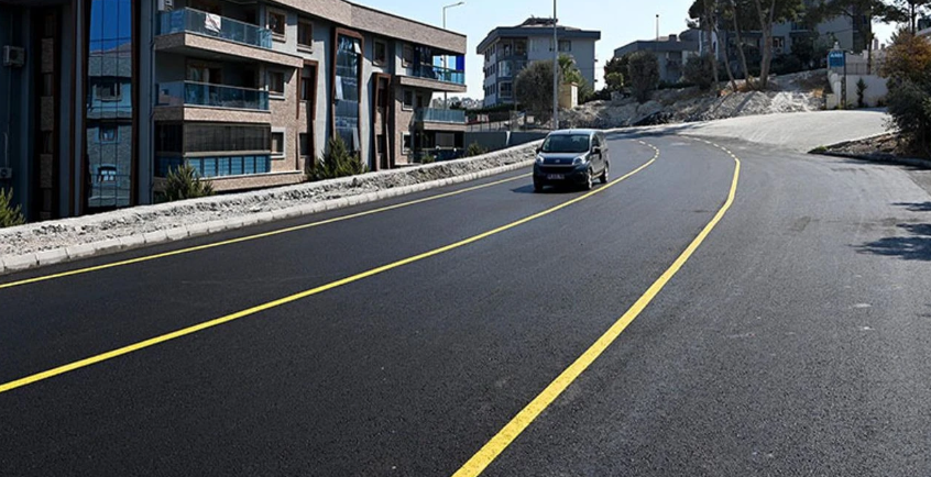Kuşadası Belediyesi yol çalışması ile rekor kırdı